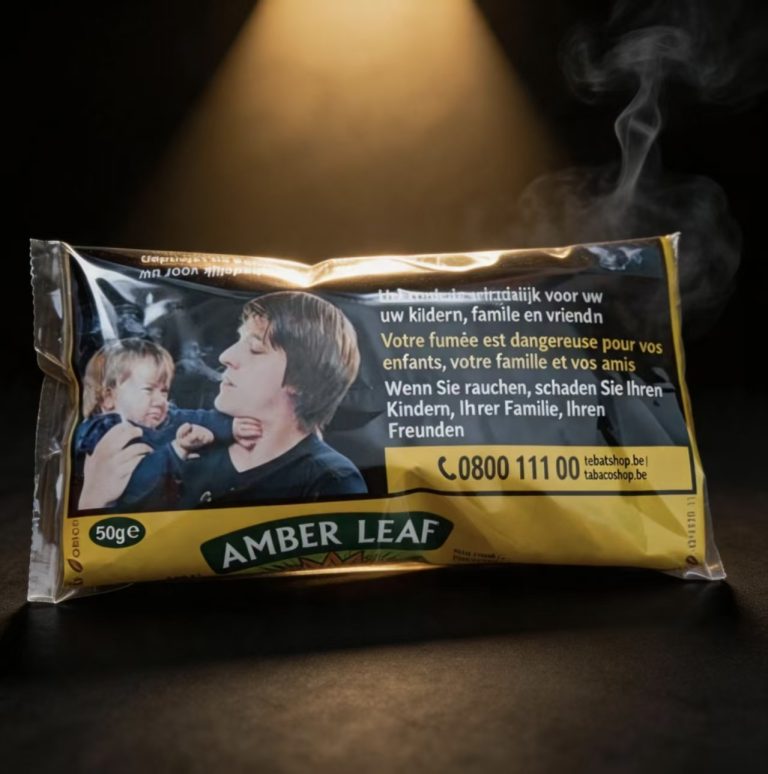 Amber Leaf (5 Packs) Original Yellow 50g Rolling Tobacco
