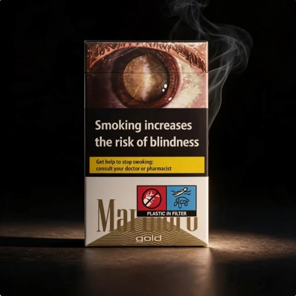 Marlboro (Big Eyes) Gold Light King Size Cigarettes