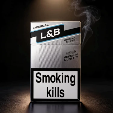 L&B (All Silver) Original Silver King Size Cigarettes