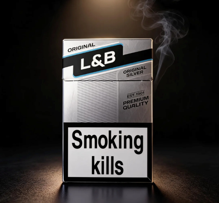 L&B (All Silver) Original Silver King Size Cigarettes