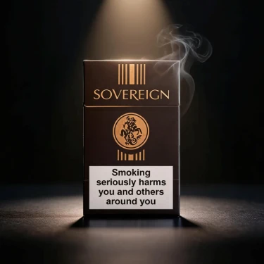 Sovereign Black King Size Cigarettes | Hard Pack 20s